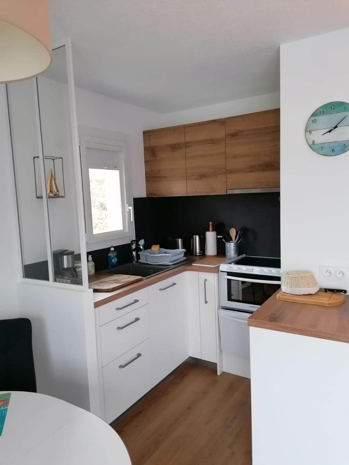 Appartement T1 Bis 30M2 100M Du Port 700M Plage ลาทรินิเต-โซร์-แม ภายนอก รูปภาพ