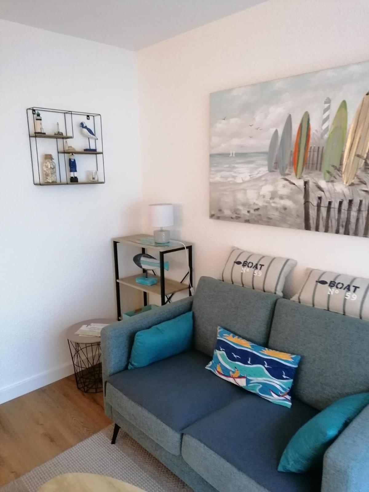 Appartement T1 Bis 30M2 100M Du Port 700M Plage ลาทรินิเต-โซร์-แม ภายนอก รูปภาพ